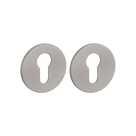 Paar cilinderrozetten OVAL 3 mm 1711 grafiet Sterk