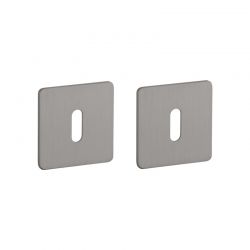 Paire de rosaces pour clé L KVADRAT 3 mm 1710 graphite Sterk