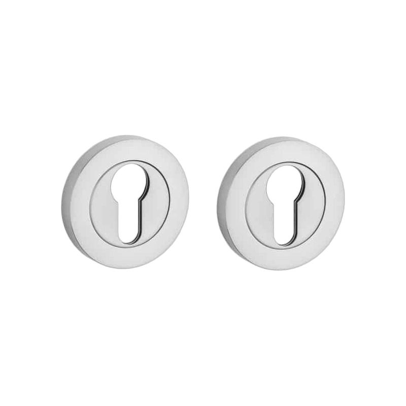 Paar cilinderrozetten OVAL PRO 8 mm 1711 RVS Sterk