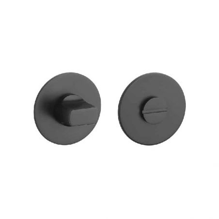 WC-garnituur OVAL 3 mm 1712 mat zwart Sterk