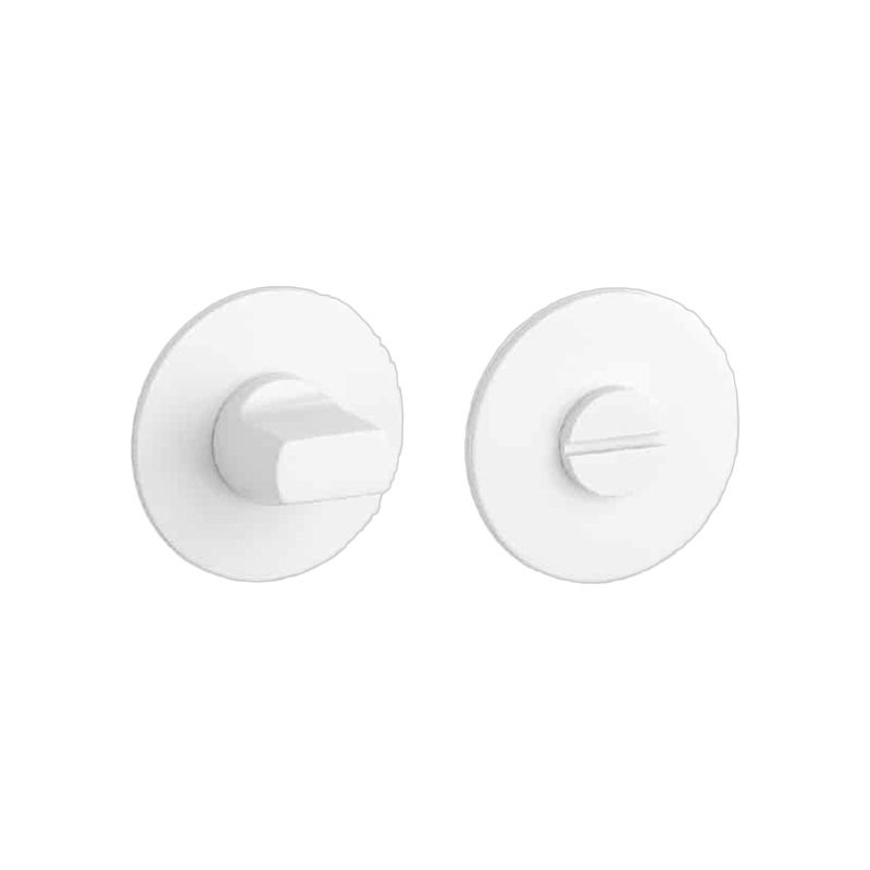 WC-garnituur OVAL 3 mm 1712 mat wit Sterk