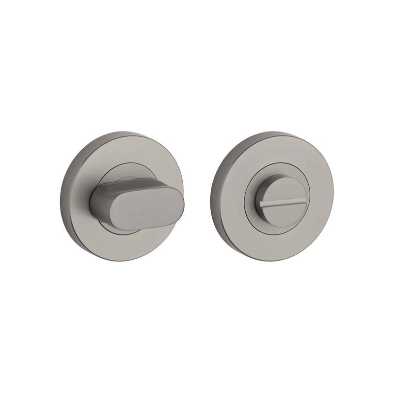 Kit WC à condamnation OVAL 3 mm 1712 graphite Sterk
