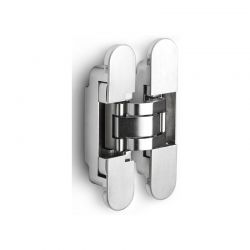 Charnière LBS3D140 BASICS acier inoxydable mat Formani
