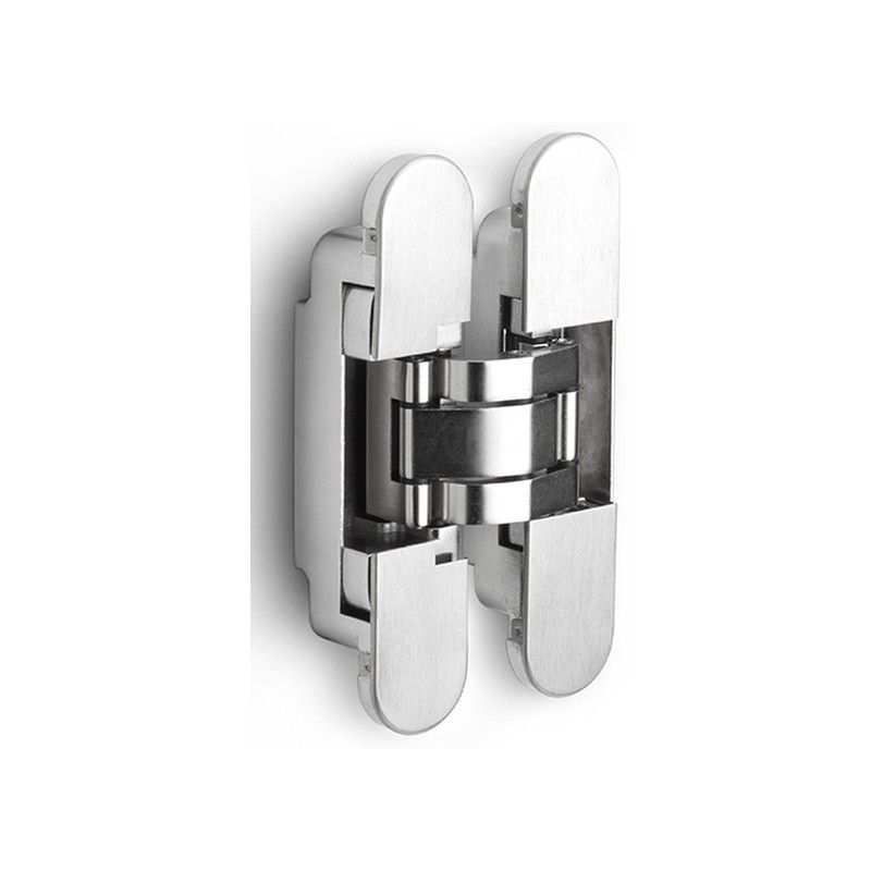 Charnière LBS3D140 BASICS acier inoxydable mat Formani