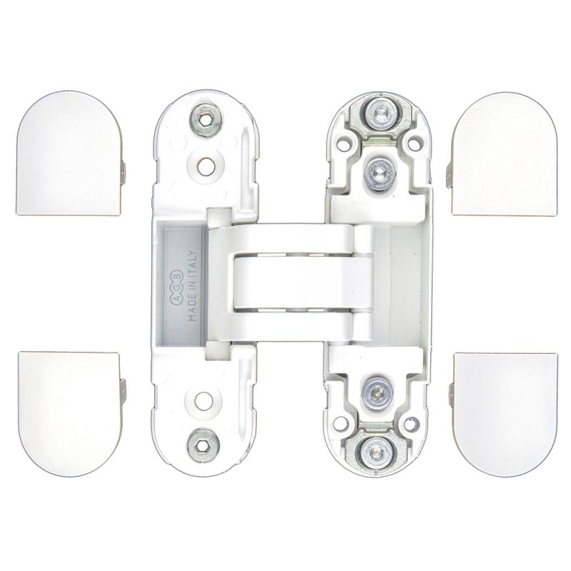 Onzichtbaar 3D-scharnier AGB Eclipse 2 wit