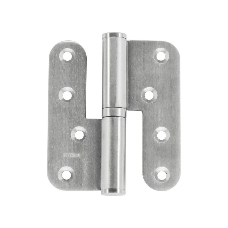 Set van 3 HDD-scharnieren 100 x 88 x 3 mm inox plus