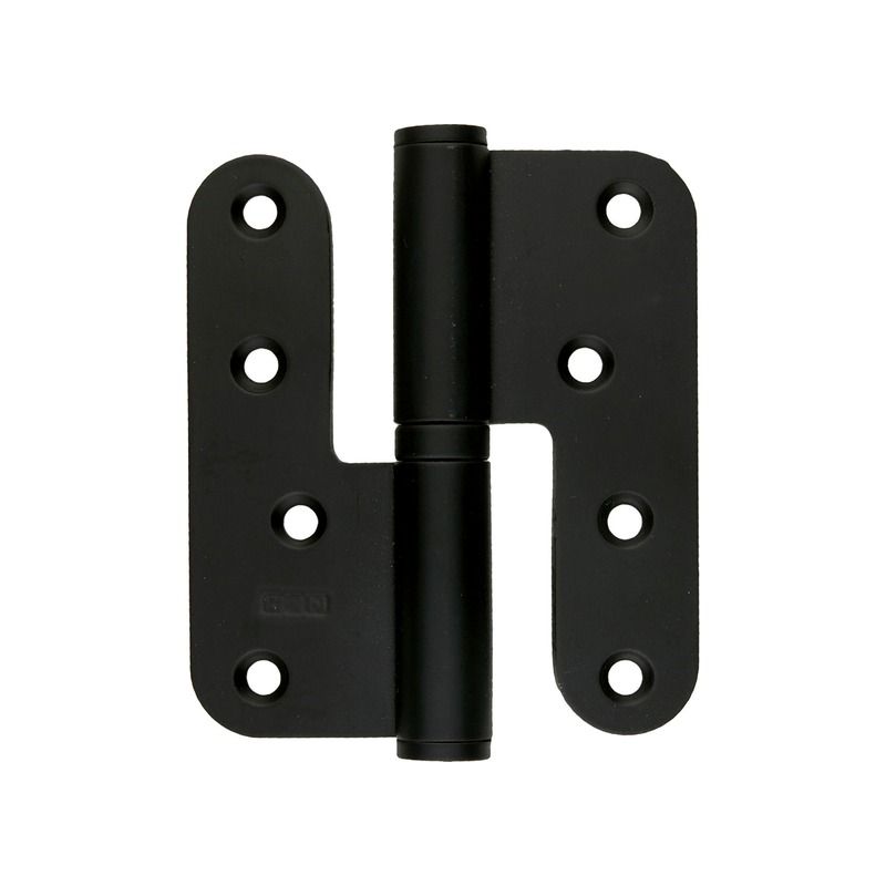 Kit de 3 paumelles HDD 100 x 88 x 3 mm noir