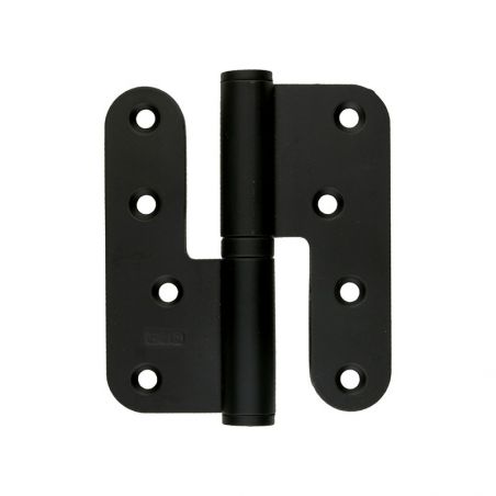 Kit de 3 paumelles HDD 100 x 88 x 3 mm noir