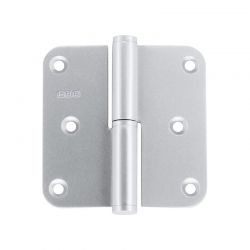 Set van 3 HDD-scharnieren 80 x 80 x 2,5 mm aluminium look