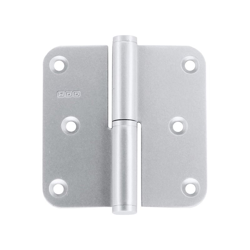 Kit de 3 paumelles HDD 80 x 80 x 2,5 mm aspect aluminium