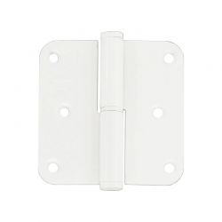 Kit de 3 paumelles HDD 80 x 80 x 2,5 mm blanc structuré