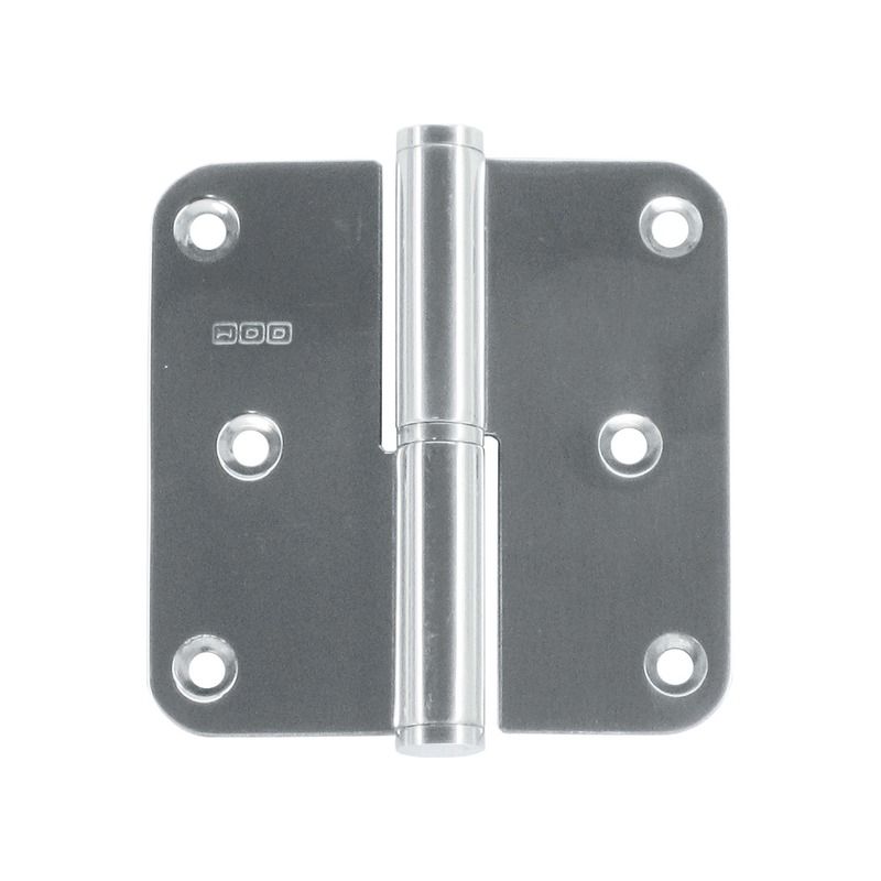 Kit de 3 paumelles HDD 80 x 80 x 2,5 mm chrome