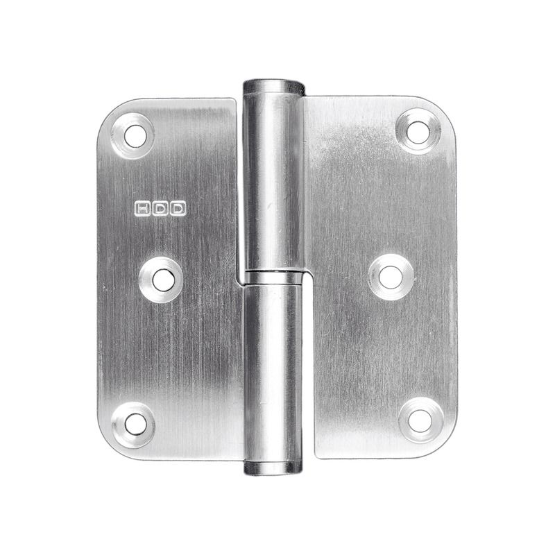 Kit de 3 paumelles HDD 80 x 80 x 3,5 mm inox 201
