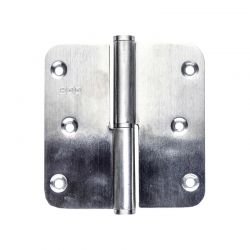 Set van 3 HDD-scharnieren 89 x 89 x 2,5 mm inox 201