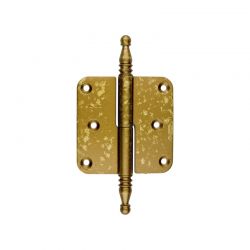 Set van 3 HDD-scharnieren Vase 80 x 80 x 2,5 mm oud geel