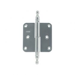 Kit de 3 paumelles HDD Vase 80 x 80 x 2,5 mm nickel brillant