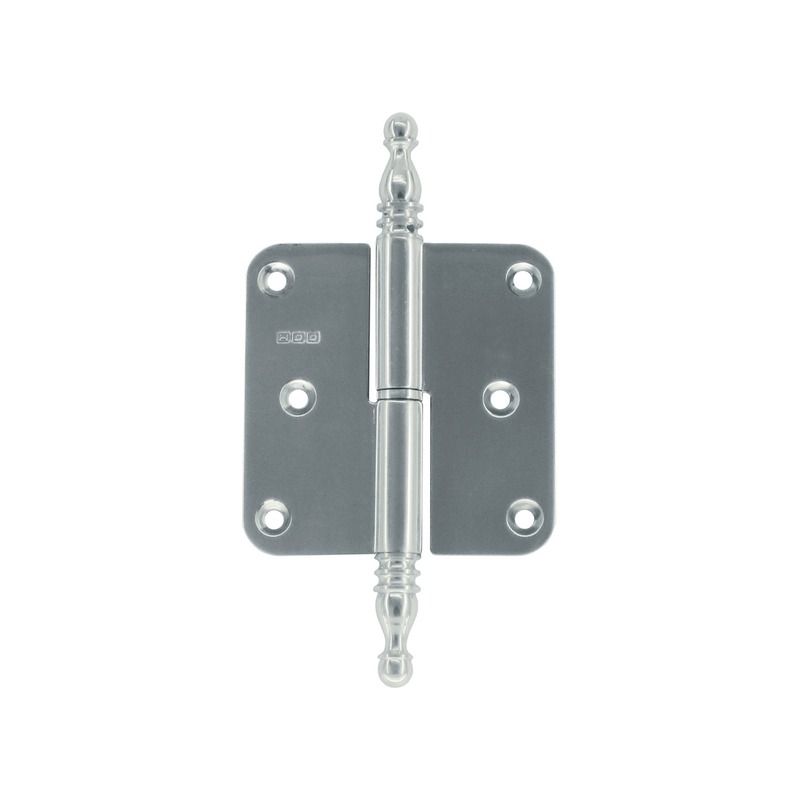 Kit de 3 paumelles HDD Vase 80 x 80 x 2,5 mm nickel brillant