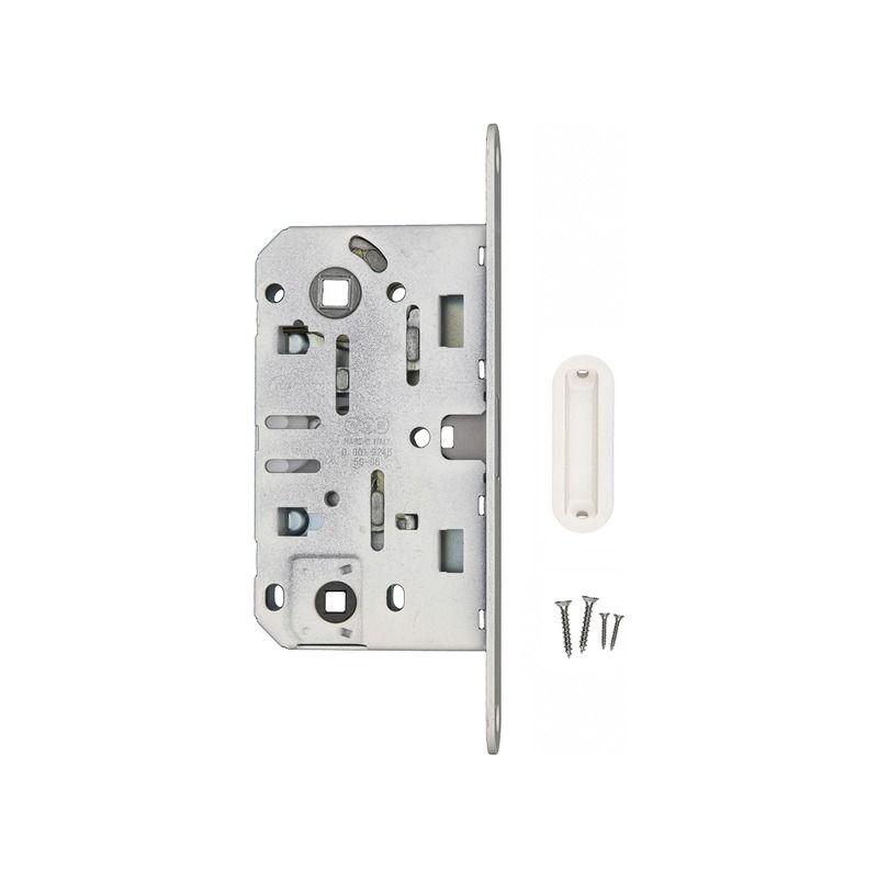 AGB magneetslotset 22 mm WC-vergrendeling wit met ovale sluitplaat