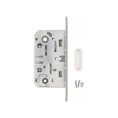 AGB magneetslotset 22 mm WC-vergrendeling wit met ovale sluitplaat