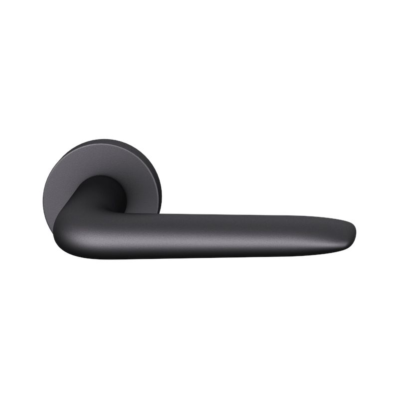 Poignée de porte FSB 1292 noir anodisé