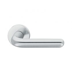 Poignée de porte FSB 1147 inox brossé mat