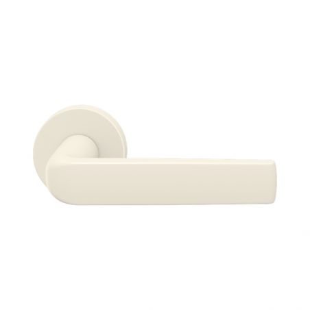 Poignée de porte FSB 1267 LC 4320B blanc ivoire
