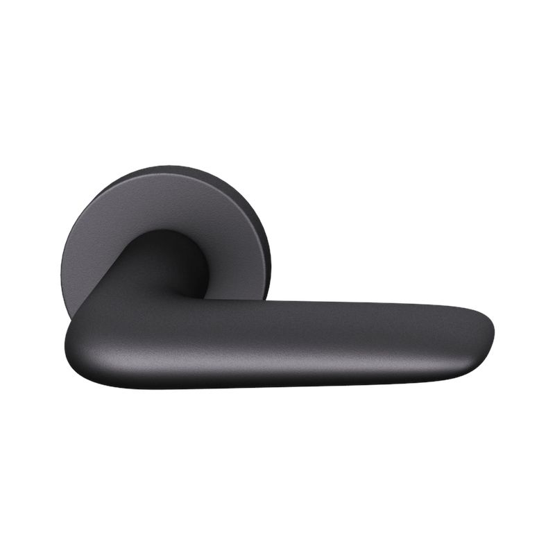 Poignée de porte FSB 1291 noir anodisé