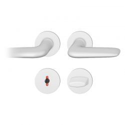 Poignée de porte FSB 1291 blanc RAL 9016