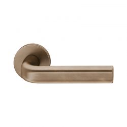 Poignée de porte FSB 1242 bronze foncé patiné