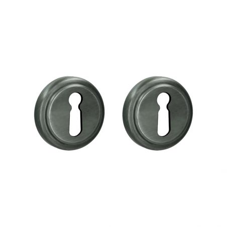 Paar sleutelrozetten BB 324 brons Quincalux