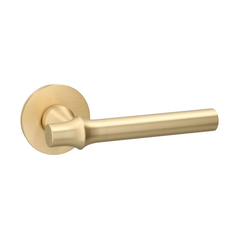 Deurklink Bangkok L mat messing Quincalux