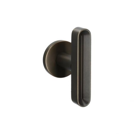 Poignée de porte Como T bronze Quincalux