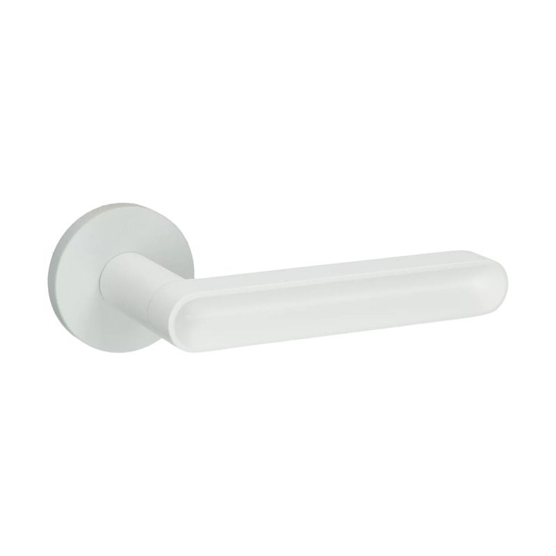 Poignée de porte Como blanc Quincalux