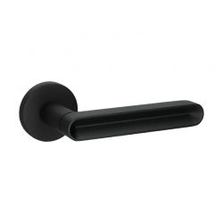 Poignée de porte Como noir Quincalux