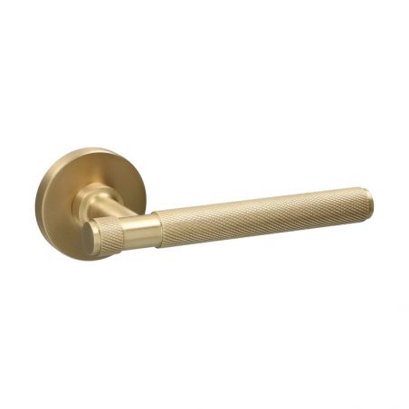 Poignée de porte Lausanne laiton mat Quincalux