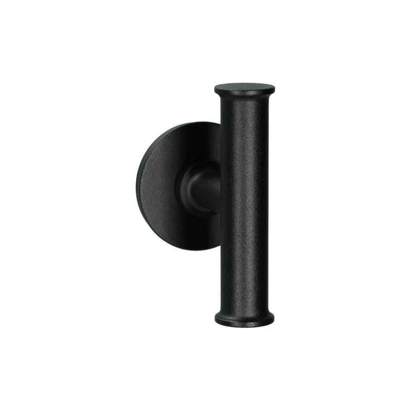 Poignée de porte Athena T noir Quincalux