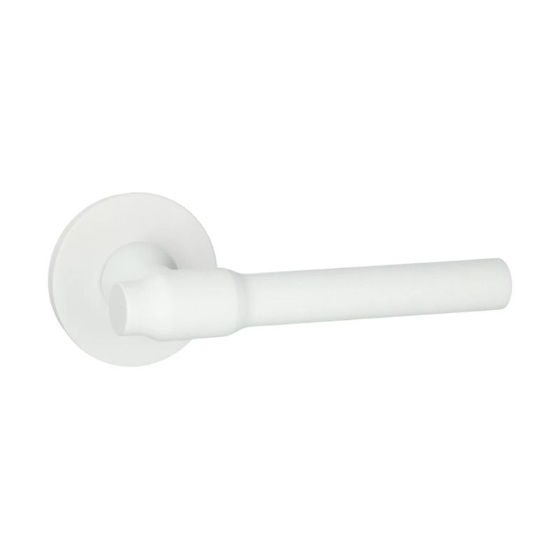 Deurklink Copenhagen L wit Quincalux