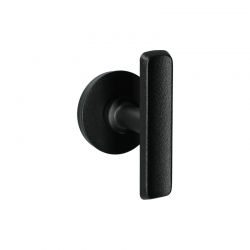 Poignée de porte Paris T noir Quincalux