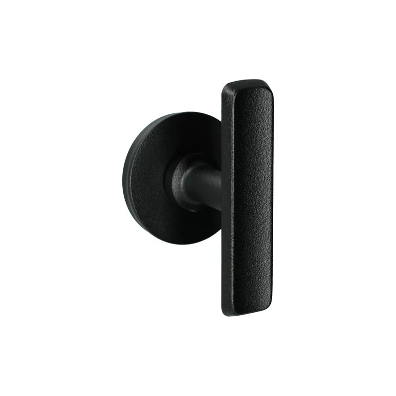 Deurklink Paris T zwart Quincalux