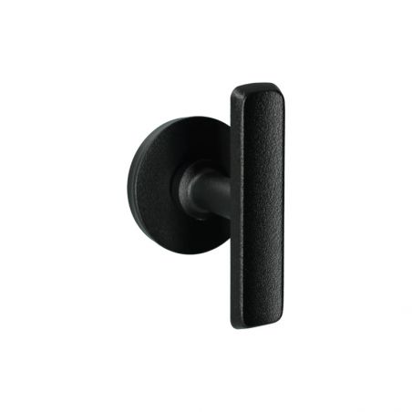 Deurklink Paris T zwart Quincalux