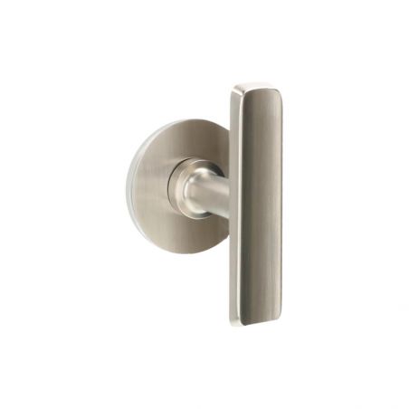 Deurklink Paris T mat nikkel Quincalux