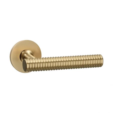 Poignée de porte London L laiton mat Quincalux