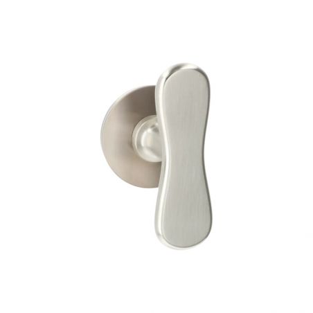 Deurklink Cannes T mat nikkel Quincalux