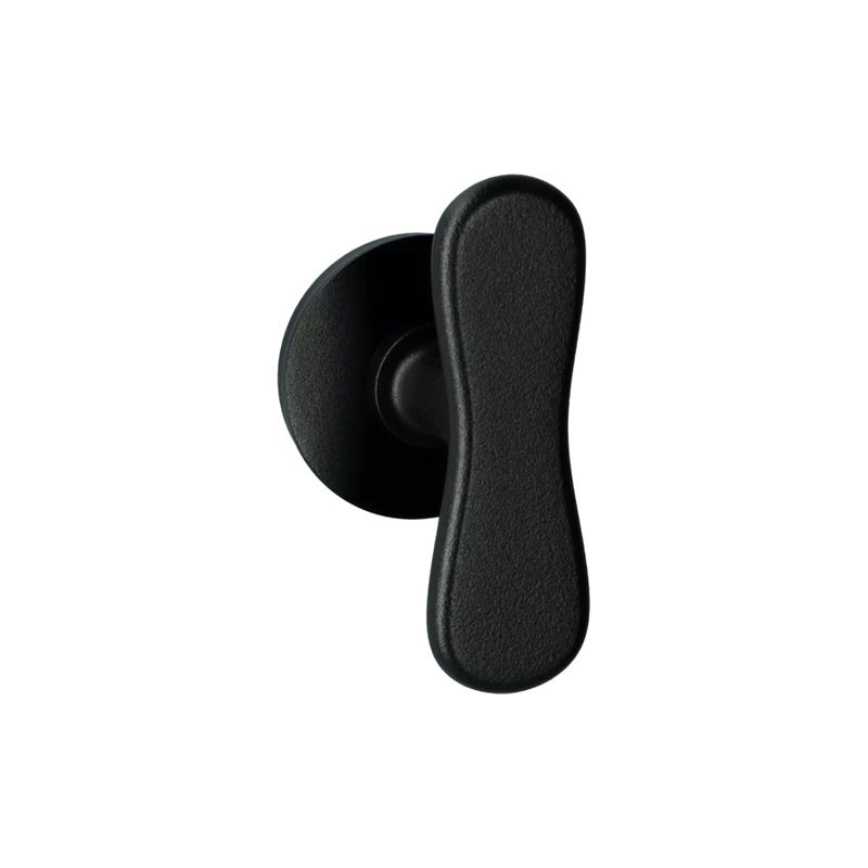 Poignée de porte Cannes T noir Quincalux