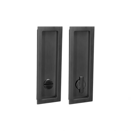 Inbouwgreep 850-03 avec condamnation donker brons Quincalux