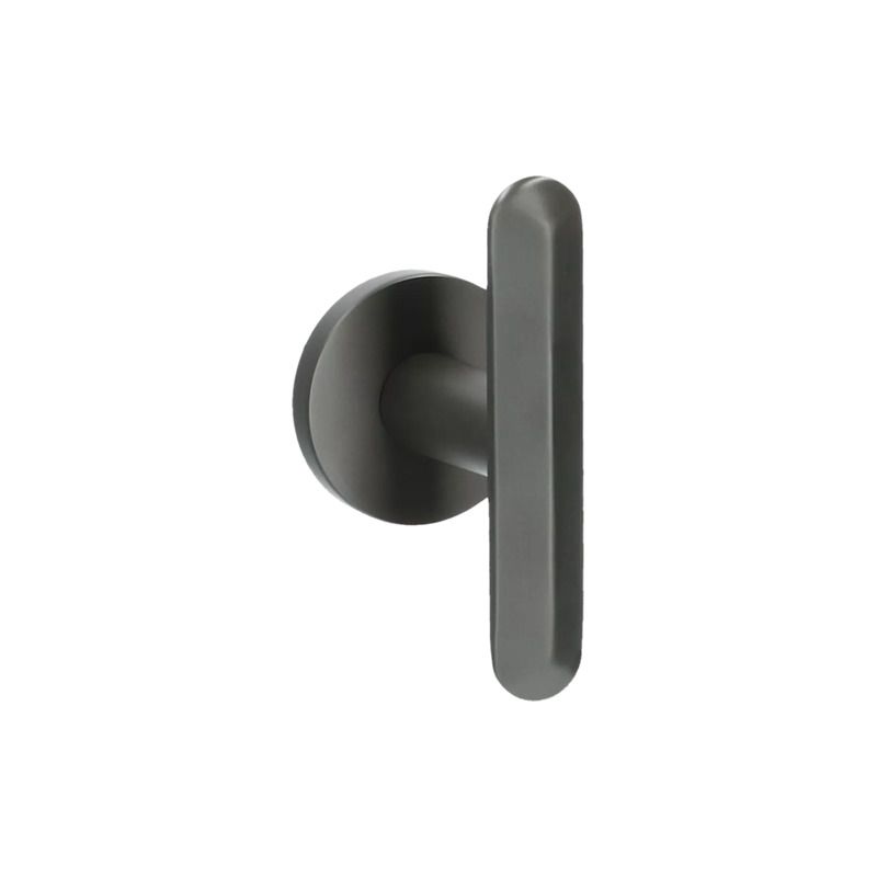 Deurklink Palma T donker brons Quincalux
