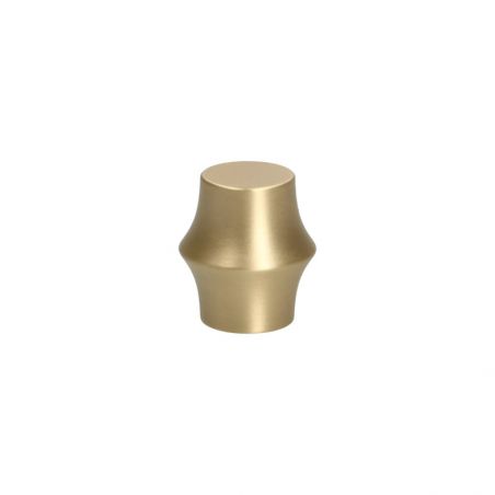 Meubelknop Bangkok 24 mat messing Quincalux