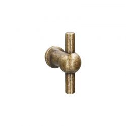 Bouton de meuble Brussels KT laiton antique Quincalux