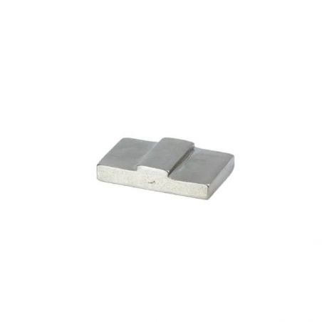 Bouton de meuble Ville argent vieilli Jolie
