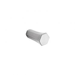Bouton de meuble Six Fois argent vieilli Jolie